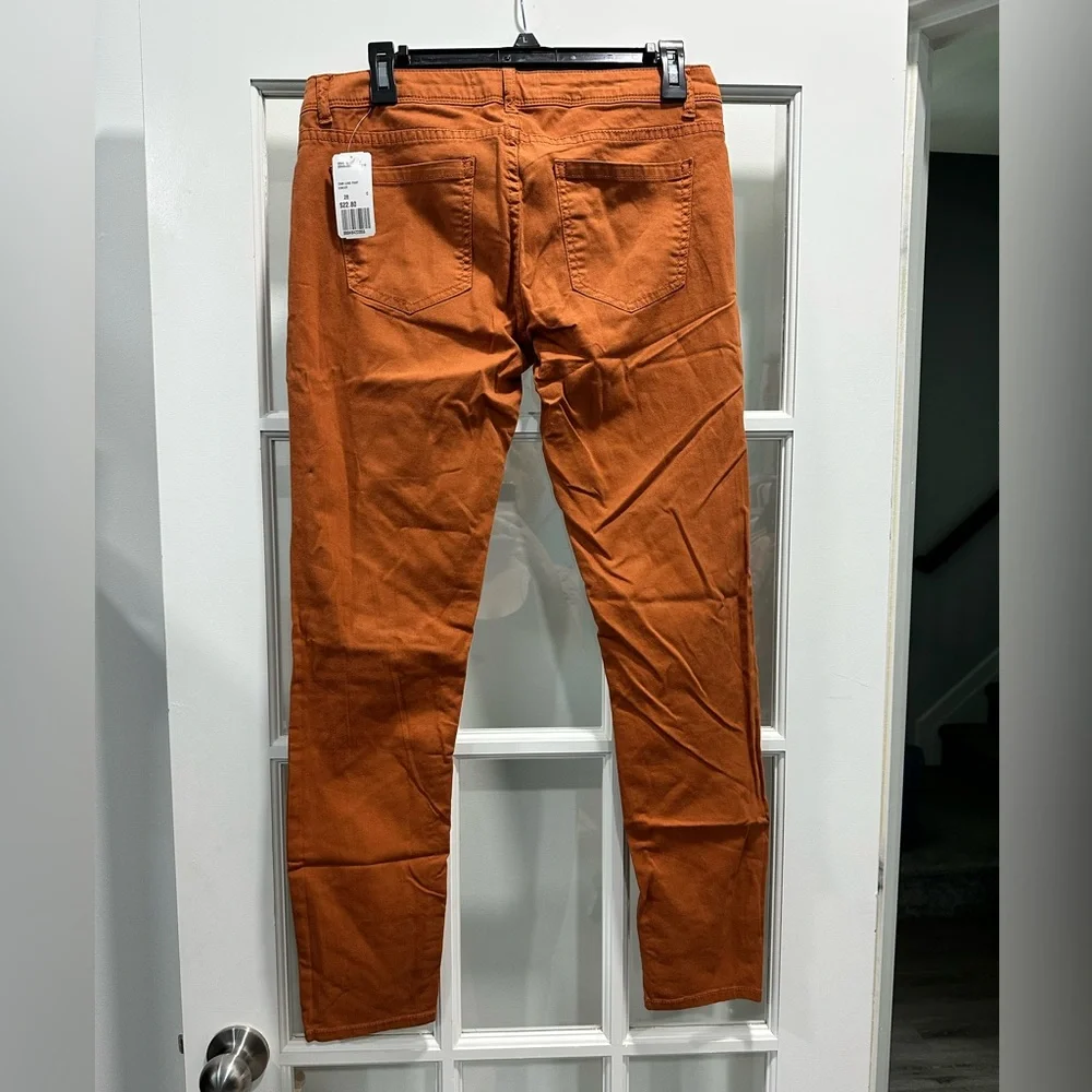 Life in Progress Women’s Rust Straight Legs - Size 28 - Picture 2 of 5